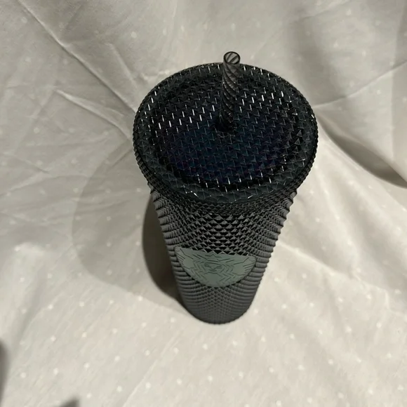 NWOT Starbucks Black Studded Tumbler 2020 Iridescent Fall HALLOWEEN Gunmetal - Picture 4 of 9